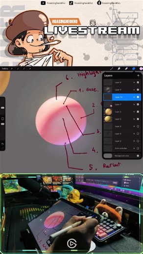 Skin Tutorial 3 #hoasingheokho #art #tutorial #fyp