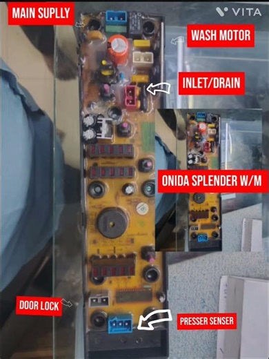 Onida splender#washing machine # connecters suplly