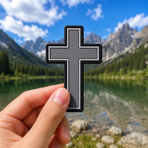 PVC Cross Patch – Durable Waterproof Rubber Patch With Hook and Loop for Collectors & Outdoor Gear - Etsy