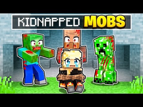 KIDNAPPED By EVIL MOBS in Minecraft