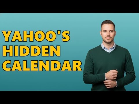 Does Yahoo Mail Have A Calendar?