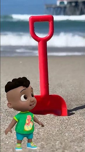 Name the Colors on the Beach! 🔴🟠🟡🟢🔵🟣 Kids' Learning Game