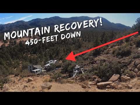 Steep Mountain Recovery & Zipline Extraction! They Were Lucky To Walk Away From This One