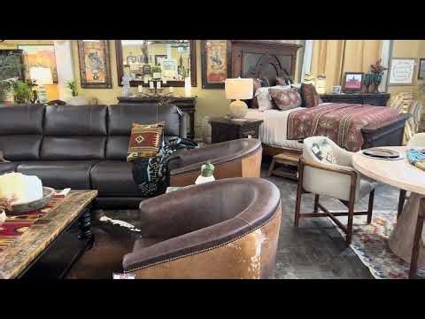 Southwestern-Style Home Furniture Showroom