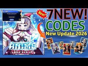 ⚠️ UPDATE ⚠️ ANIME CARD CLASH CODES IN JANUARY 2026 - ROBLOX ANIME CARD CLASH CODES 2026