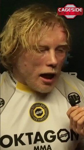 Frederic Vosgrone got a visit from Oktagon Champ-Champ Will 'F*cking' Fleury at #Oktagon69