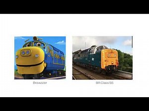 Chuggington Trains in Real Life