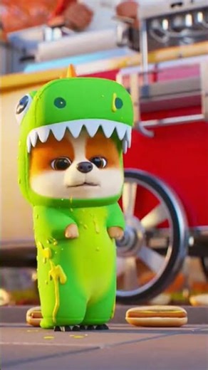Dino Doggy’s Scare Mission Gone Wrong 😂🦖 | Funny Cartoon Dog Video