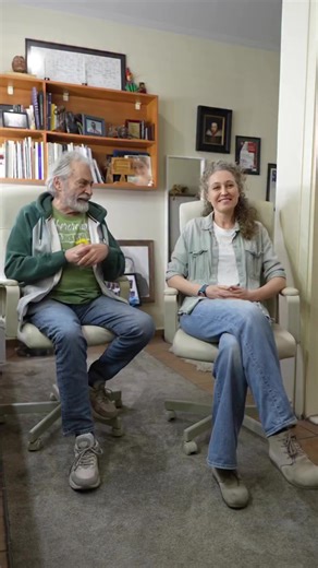 Haluk Bilginer ve Zeynep Dinsel Baba Oyunu Kulisinde