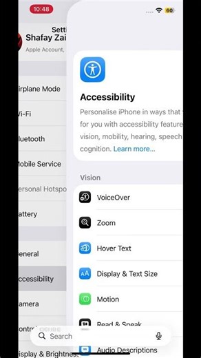 How to enable eye tracking on iPhone 📱!!!!