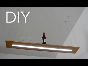 DIY Designer Lampe Anleitung zum selber bauen