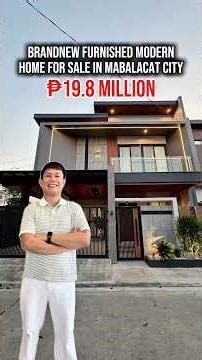 BRANDNEW FURNISHED MODERN HOME FOR SALE IN MABALACAT CITY
