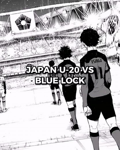 Japan u20 vs blue lock