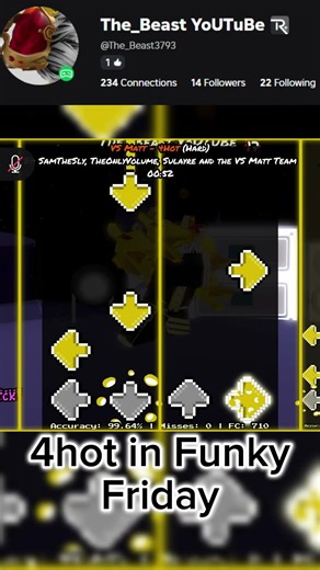 4hot in Funky Friday [FC] #roblox #gaming #funkyfriday