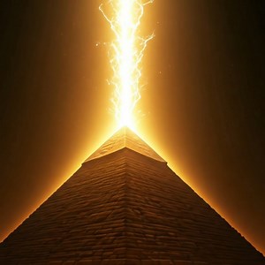 Copper Pyramid From Divine Geometrical Universe