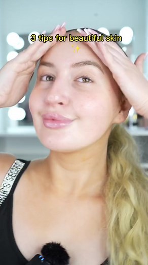3 tips for beautiful skin ✨ #skincare #skincaretips | Skincare Tips