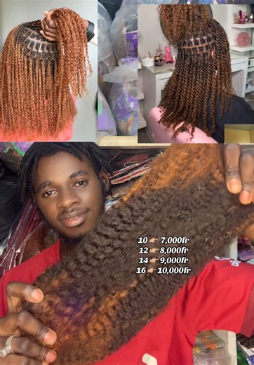 #hgpapis #mechedenappy #coiffure #tresse #microtwist