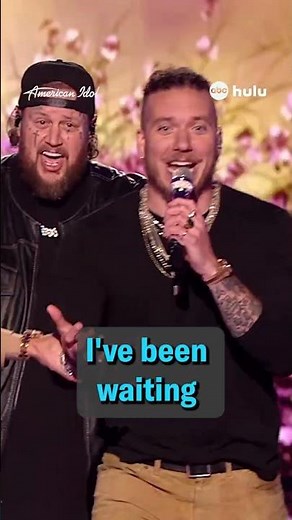 When Brandon Lake met Carrie Underwood for the first time! 🖤 - American Idol 2025