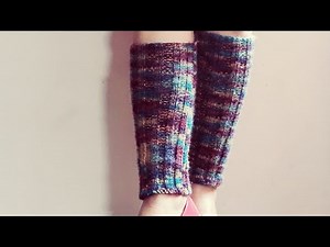 Easy Knitted Cozy Legwarmers || For Beginners || Easy Tutorial || I.L Creations