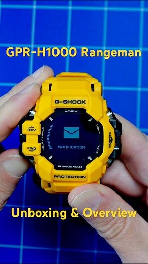 G-Shock GPR-H1000 Unboxing and Overview