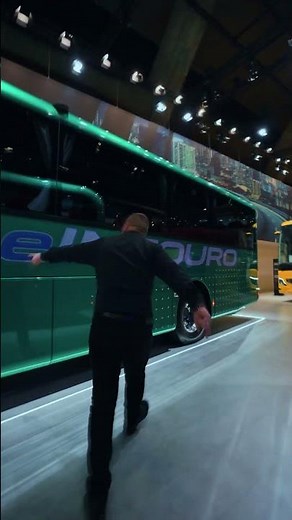 Daimler Buses booth at Busworld Europe 2025 🚍️ #shorts