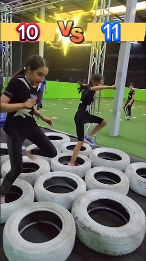 Two Girls Conquer The Obstacle Course Together!