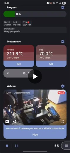 #3dprinting #project #android #linux #octoprint #raspberrypi | Neil Bradshaw