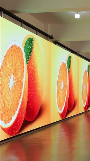 P4.8mm waterproof outdoor LED video wall