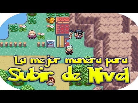 Pokémon Esmeralda - COMO SUBIR RÁPIDO DE NIVEL (NO CHEATS)