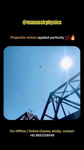 When physics hits the perfect angle 🎯 #physicsexperiment #funwithphysics #viral #shorts