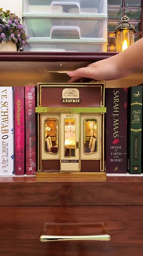 Unique DIY Crafts for Book Lovers - Miniature Book Nooks