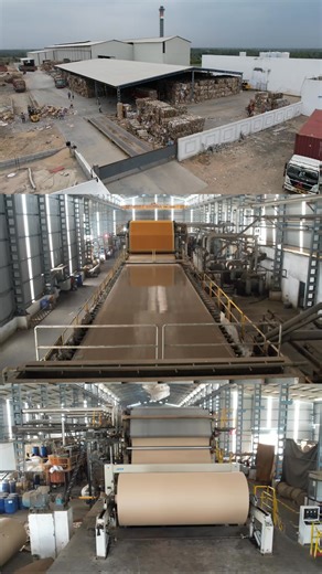 10K views · 72 reactions | "How Craft Paper Is Born – The Factory Process" #CraftPaper #PaperMaking #IndustrialTour #EngineeringLife #FactoryProcess | Unbox Factory | Facebook