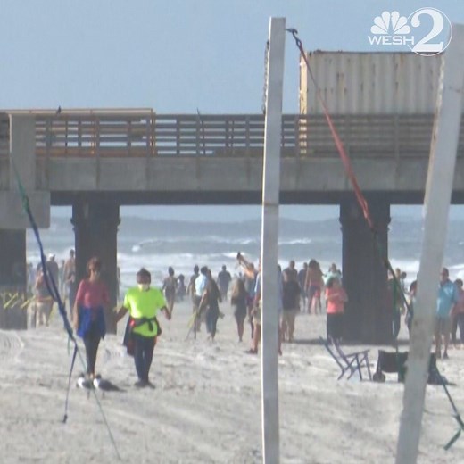 705K views · 4K reactions | People flock to beaches in Jacksonville after they were reopened on Friday. | WESH 2 News | Facebook