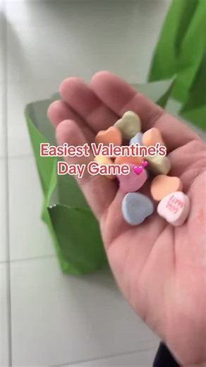 Party Games, Party Ideas & Party Food | Britni Vigil on Instagram: "Another Valentine’s Day game - this one only needs conversation hearts and a paper bag! ❤️ Comment GAME and I’ll send over more last-minute Valentine’s Day games! #partygames #fungames #familygamenight #valentinesday❤️ #familygames https://www.playpartyplan.com/valentine-party-games/"