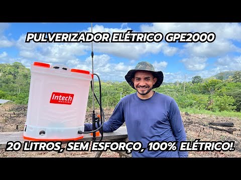 INTECH MACHINE ELECTRIC SPRAYER. SEE THE GPE2000 IN ACTION!.