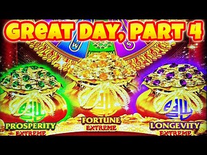 Great Day of Slotting Part 4 - EXTREME MEGA FEATURE in Fu Dai Lian Lian Extreme for Triple Pop Tues