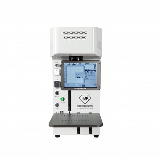 TBK 958b Laser Back Glass Removing Machine for Smart phone with Laser Print