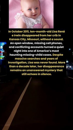 The Vanishing of Baby Lisa Irwin