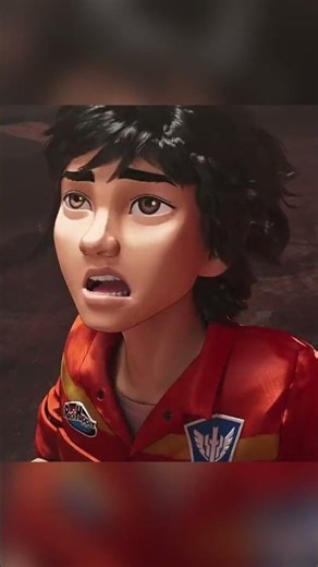 Crashed Robot Chose a Poor boy its Pilot.. #animationplot