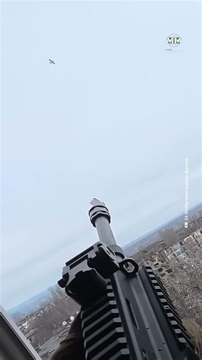 GoPro Footage: Ukrainian Troops Shoot Down Russian Drone