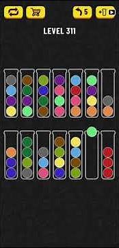 Ball Sort Puzzle - level 311