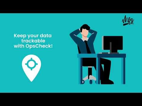 Data Trackable with OpsCheck || Visuals by MFS