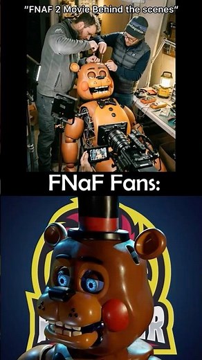 “FNaF 2 Movie Animatronic Scenes BTS” FNaF Fans: | FNaF Movie 2 MEME
