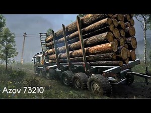 Conquer the Russian Forest: Medium Log Transport - Azov 73210 Snowrunner Walkthrough