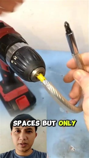 Turn a Drill Into a Flexible Tool #Tools #DIYLifestyle #Workshop #SmartTools