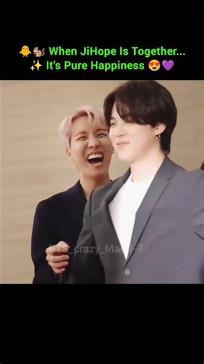 💜 When JiHope Is Together... Pure Happiness 🥹 | Cutest Jimin & J-Hope Moments #jihope #jimin #jhope