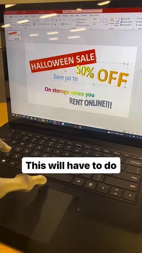 Save up to 50% on storage unit rates until 11/1. 👻🎃✨ Rent now! | Extra Space Storage