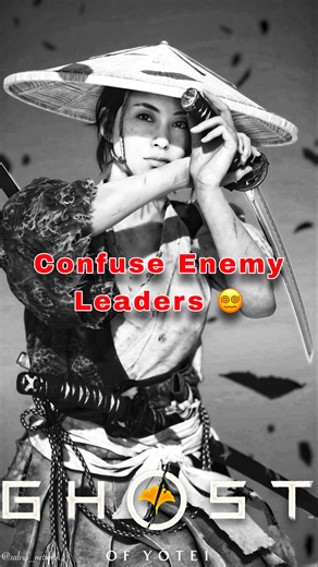 Confuse Enemy Leaders 😵‍💫 #ghostofyotei #charms #newarmor #gamingshorts #shorts #atsu