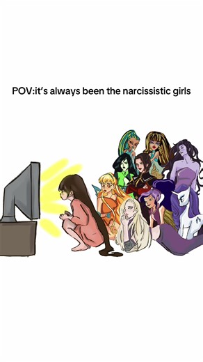 I’m always lateeeee to tends….but not this time😮‍💨 So happy I finally did it Inspired by @mathilde 🪷 #fanart #mlp #monsterhigh #winx #naruto