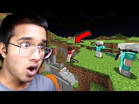 Minecraft Speedrunner VS 2 Hunters | INTENSE MANHUNT
